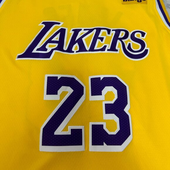 NBA Los Angeles Lakers Icon Edition Nike Jersey James #23 Jersey - Picture 3 of 6